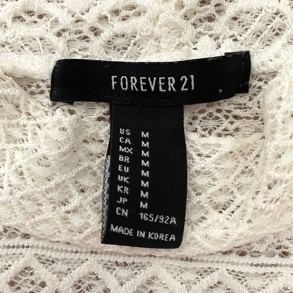 Forever 21 Lace Mockneck Bodysuit - Picture 2 of 5